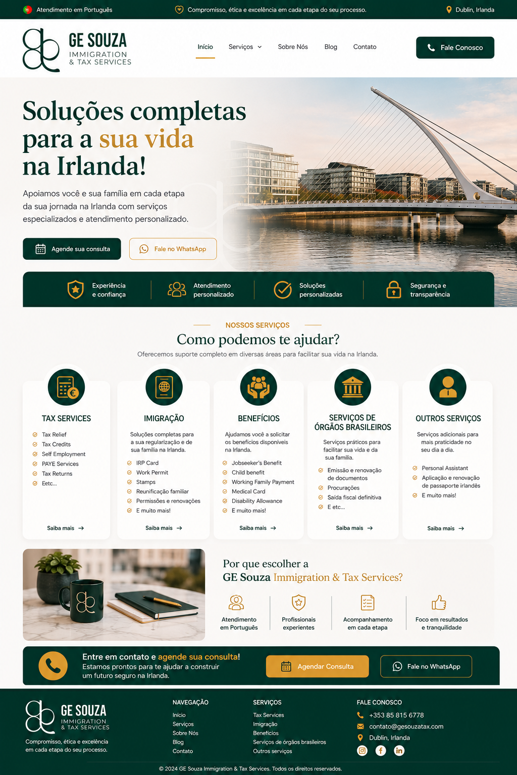 Homepage principal